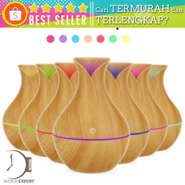 TaffwareUltrasonic Humidifier Aroma Essential Oil Diffuser 130ml - RJS21 - Marble White