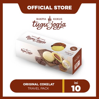  Bakpia  Kukus Tugu  Jogja  Original Cokelat Travel Pack 10 