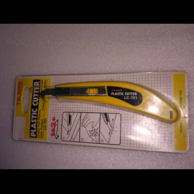 

Plastic Cutter TAJIMA LC-701 Pisau Potong Mika Akrilik Cutter Plastik Stiker