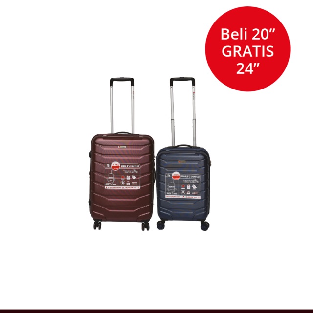 Koper Pasport buy1 get1 20" gratis 24" ace hardware