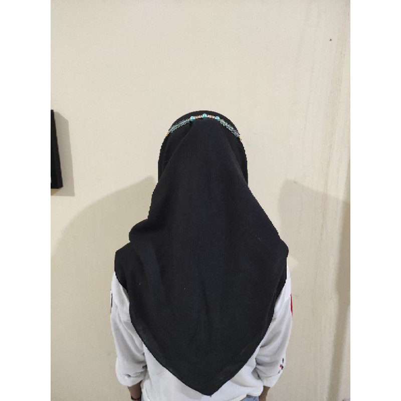 Konektor Masker Hijab Mask Connector Extender Pearl Golden Pipe Series