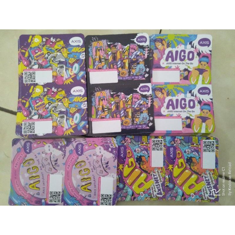 

Satu box Voucher AXIS Kosong 200 SN