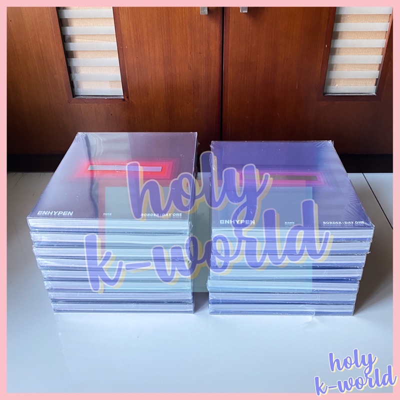 [ BOOKED ] ALBUM ENHYPEN BORDER : DAY ONE BDO SEALED SET DAWN & DUSK