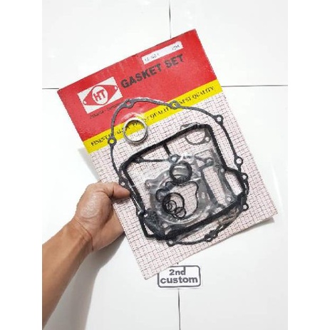 [KODE BARANG KN748] Paking full set CBR 150 R old Fi K45 CB CB150 CB150R blok head cop top kopling p