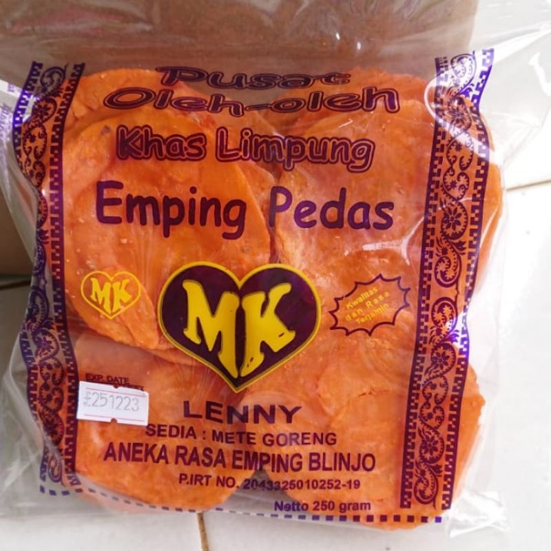 

EMPING MELINJO PEDAS EMPING BELINJO BENGGOL 250 GR