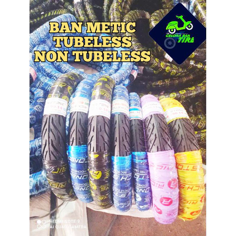 ban motor metic tubles & non tubles 70/90-14,80/90-14,90/90-14 ban tubeles metic ring 14 richstone b