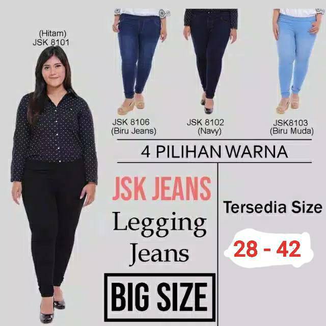 Bisa COD Celana Jeans Wanita - Legging Jeans - Skinny Jeans Panjang