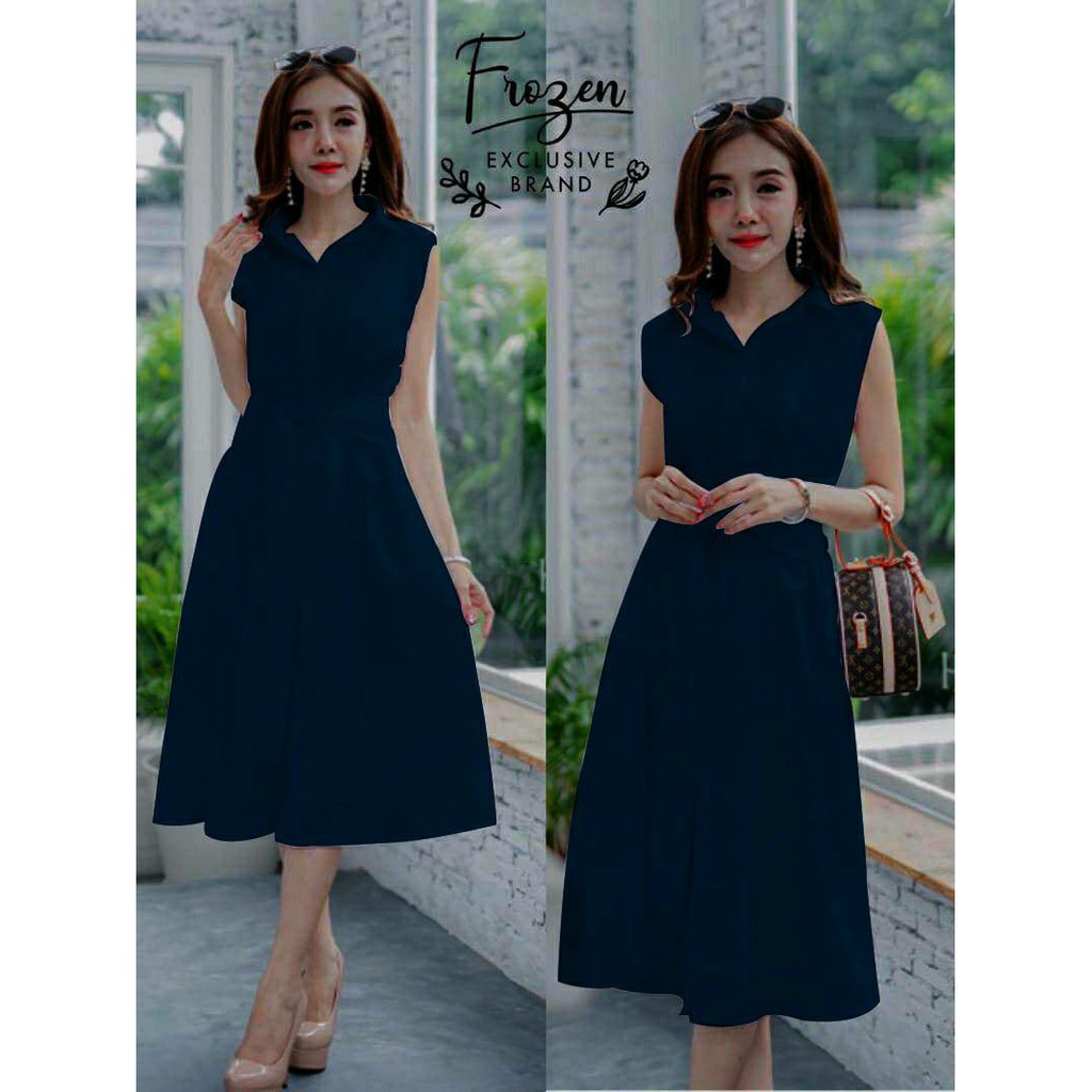 WSE390 - Dress Wilo / Dress Wanita Korea / Dress Wanita Panjang / Dress Wanita / PREMIUM QUALITY