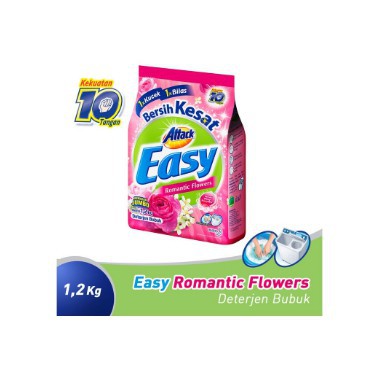 

Kao Attack Detergent Powder Easy Romantic Flower 1.2Kg - DIGITV