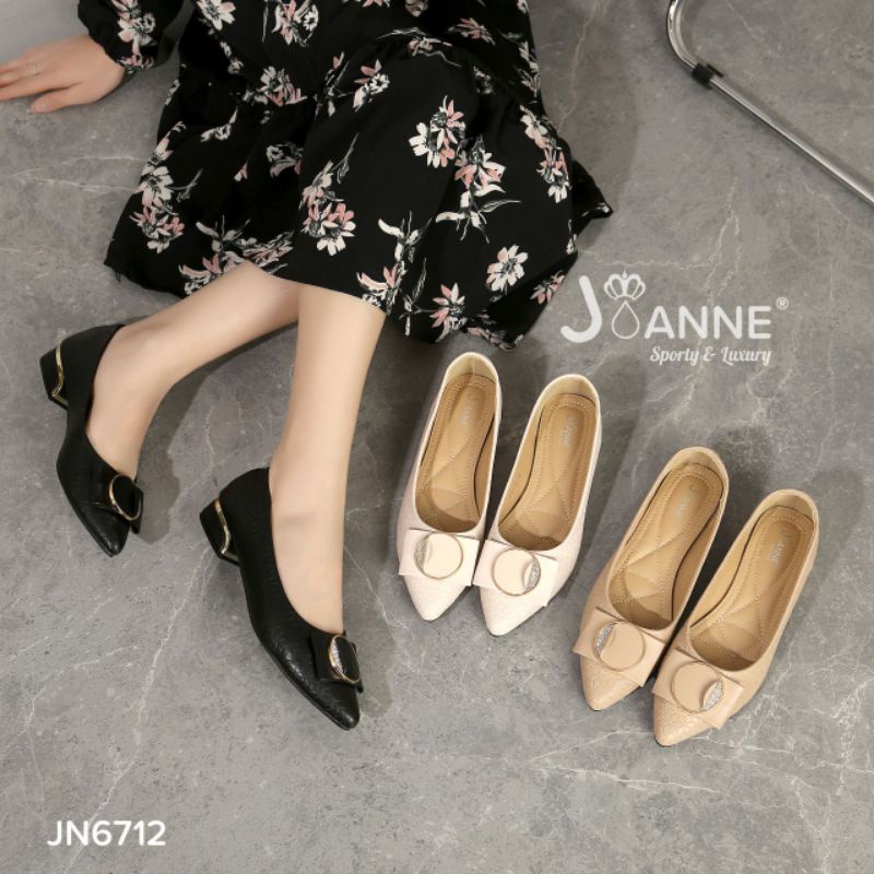 RESTOCK!! JOANNE Heels Pump Shoes Sepatu Kerja Wanita JN6712