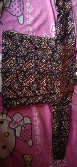 Bswart Batik Hrb026 Kenongo Hem Pendek Padi Pekalongan