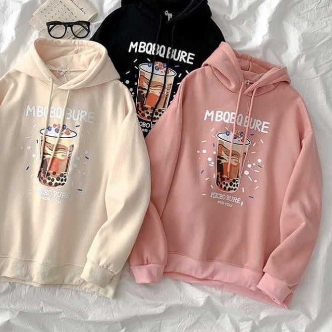 ➫ MBOBA BURE HOODIE SWEATER MURAH ✶