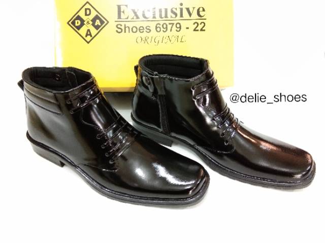 Sepatu Pdh Pria Exclusive kulit asli kilap