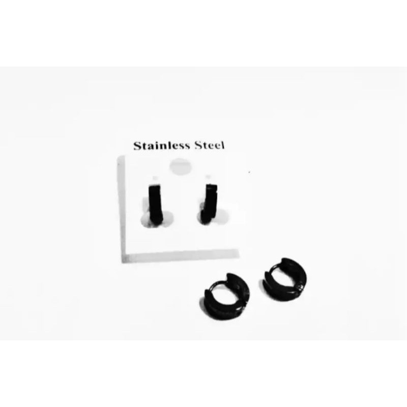 ANTING PRIA ,ANTING WANITA HITAM KECIL