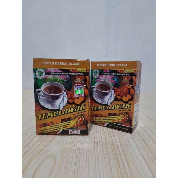 

Minuman Instan Herbal Alami Temulawak @ 10 sachet Alghuroba