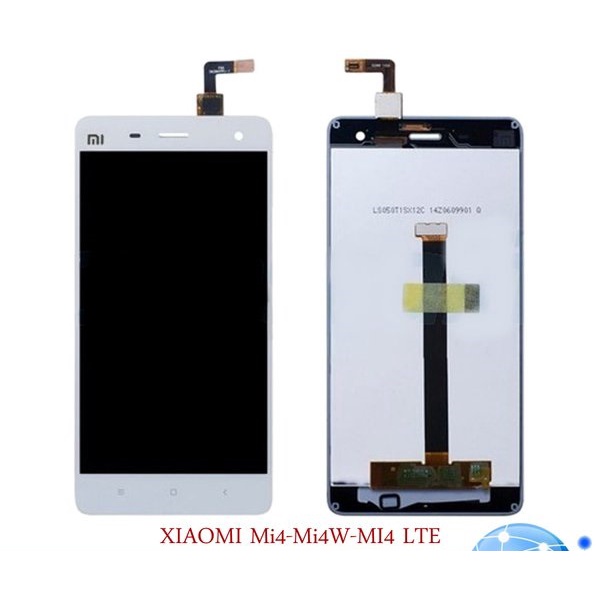 Layar LCD TS Touchscreen Fullset XIAOMI MI4 MI4W MI4 LTE - BLACK WHITE