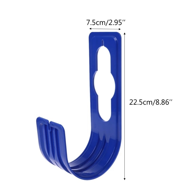 Bracket Kait Gantung Dinding Bahan Plastik Kualitas Premium Hemat Ruang Aksesoris Taman / Balkon Rumah