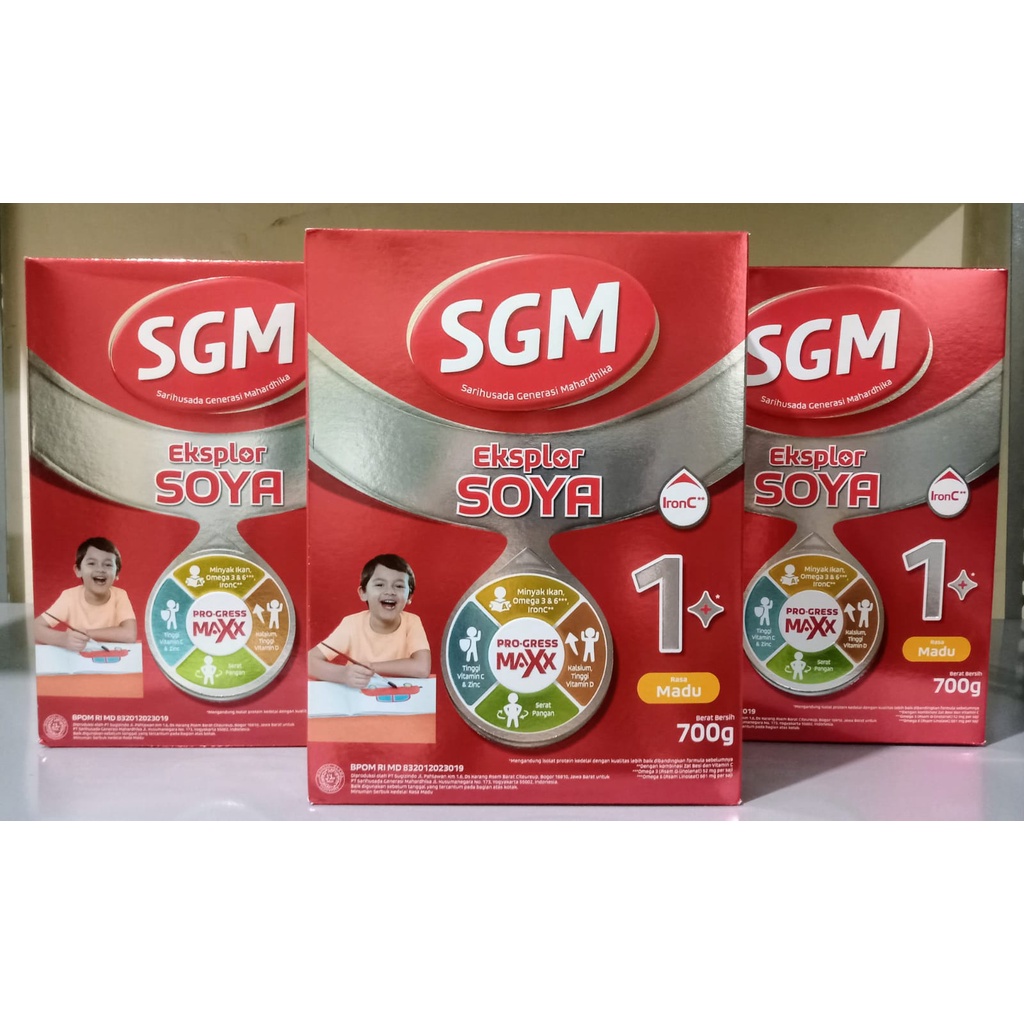 SGM Eksplor Advance Soya 1+ 700 g/SGM SOYA 1 PLUS VANILA/MADU