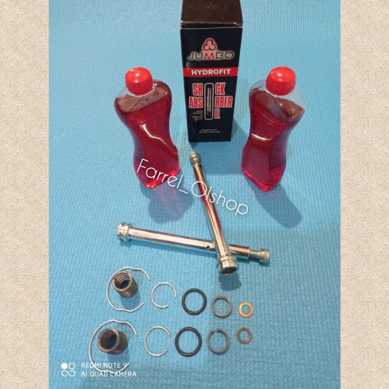 SULING SHOCK DEPAN ASSY PLUS OLI JUMBO HONDA ASTREA GRAND BEAT VARIO SCOOPY SPACY PLUS OLI SHOCK