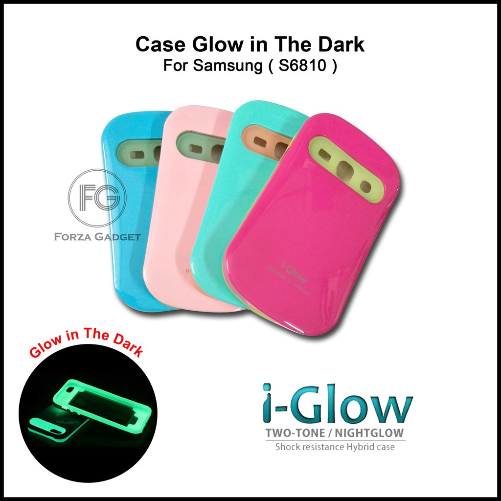 Case i-Glow for Samsung Galaxy Fame S6810 (Glow in The Dark)