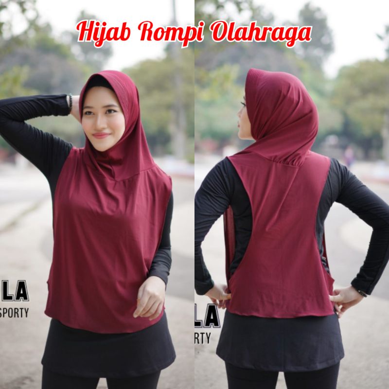 Rompi Olahraga Wanita Hijab Sport Ukuran  Kecil