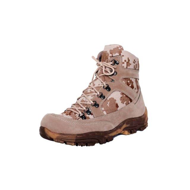 Dnr 02 Sepatu boots pria sepatu safety shoes predator tactical loreng cream