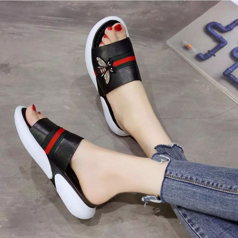 sandal wanita slop/sandal wanita santai