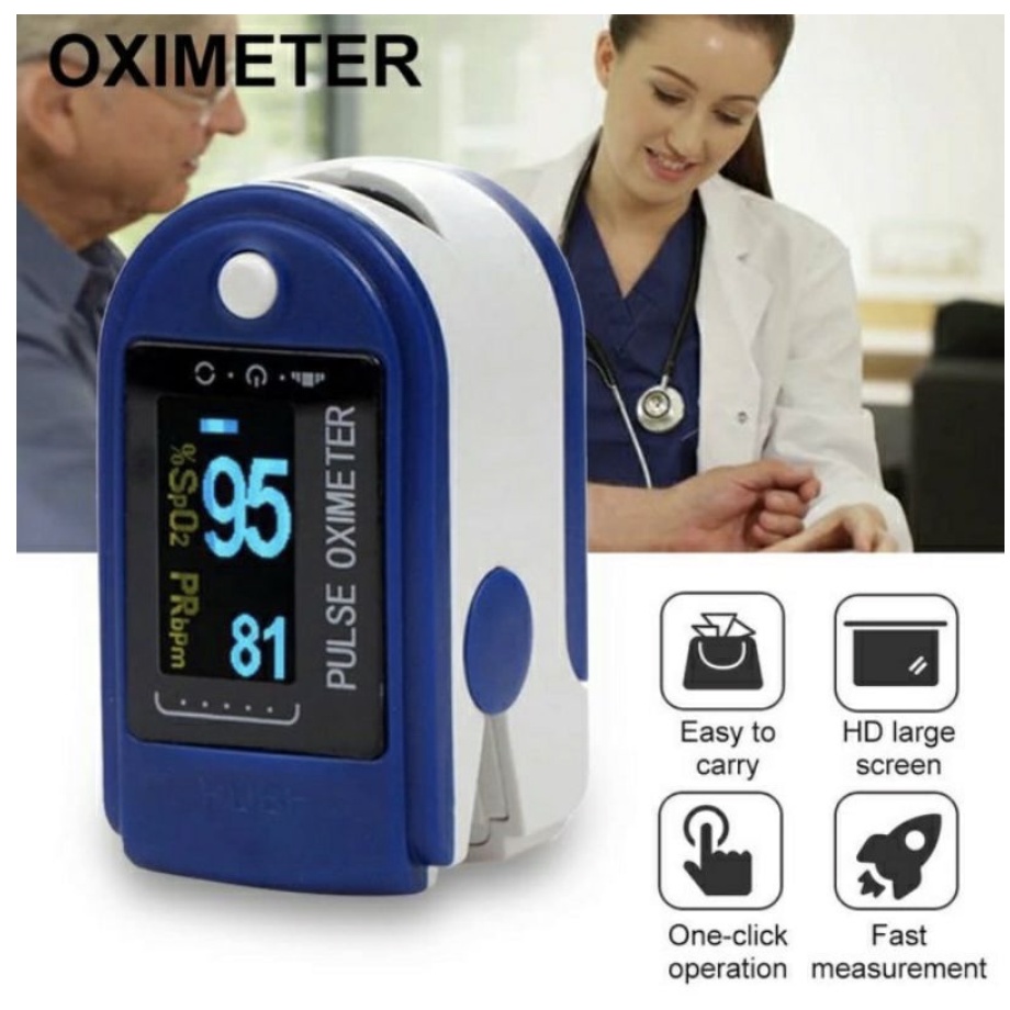 Oximeter Alat Ukur cek Saturasi oksigen dalam darah Oxymeter