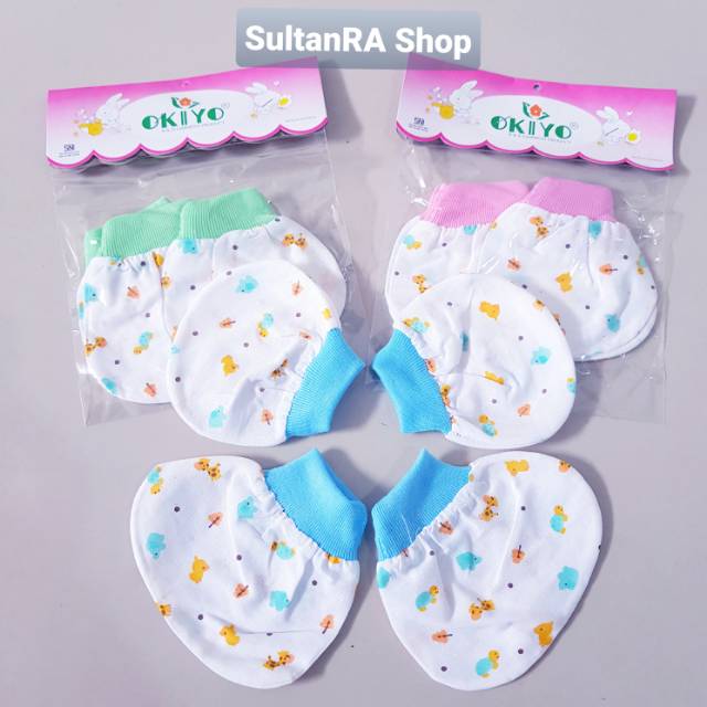 1 Set Sarung Tangan Set Kaki Bayi MG (Set Sarung Tangan + Sarung Kaki) SNI STK MG