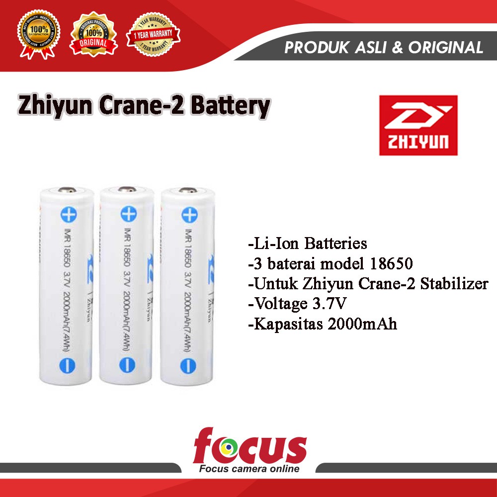 Zhiyun Crane-2 Replacement Battery / Baterai for Crane 2