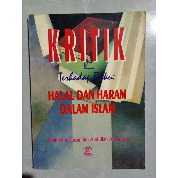 Kritik tentang buku Halal dan Haram Dalam Islam