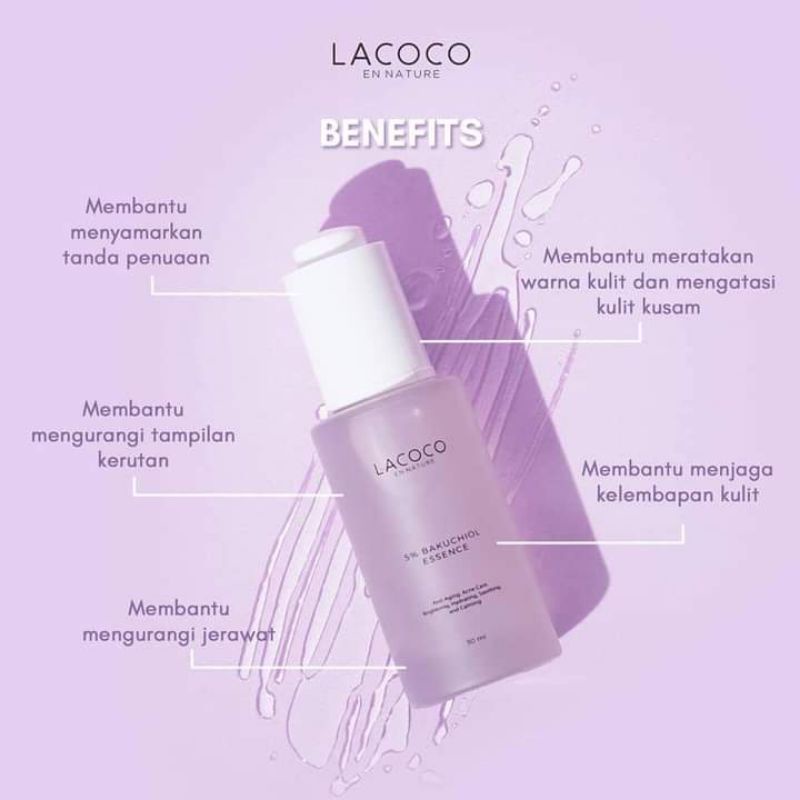 bakuchiol essence lacoco/lacoco bakuchiol essence/chiolsen/lacoco essence/serum lacoco/serum nasa/se