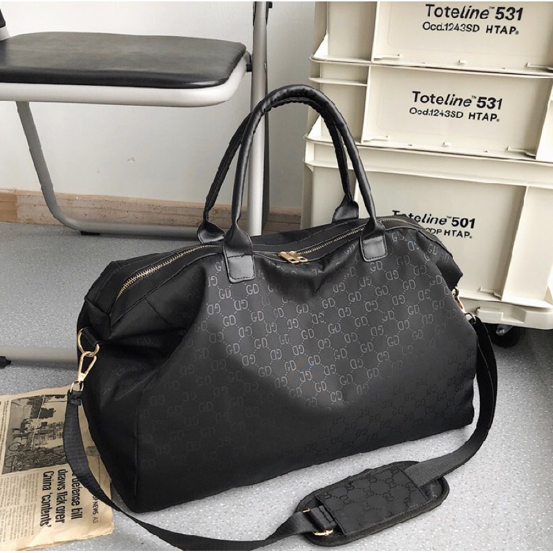 SG8514 syafniegalery GD Tote Bag XL travel bag impor tas pakaian 7861