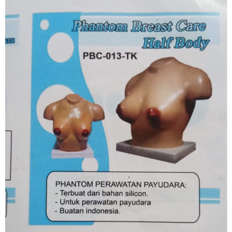 Phantom perawatan payudara ( Breast care Half body)