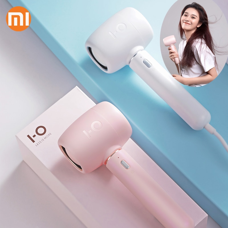 Xiaomi 1-0 Hair Dryer Patented Spherical Wind Gathering Design Strong Anion Intelligent Constant Temperature Portable Hair Dryer