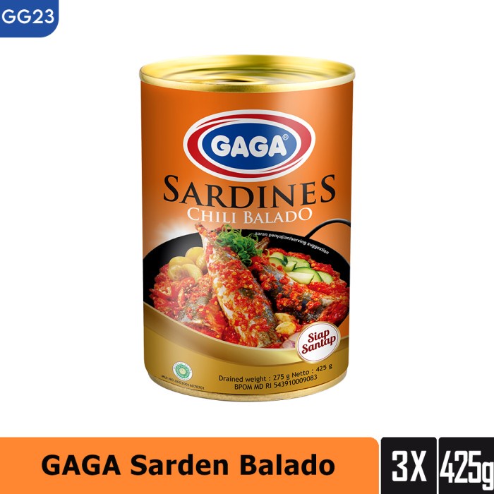 

Gg01Hh Beli 2 Gratis 1 Gaga Sarden Balado 425G (Gg23) Ds01Gkk