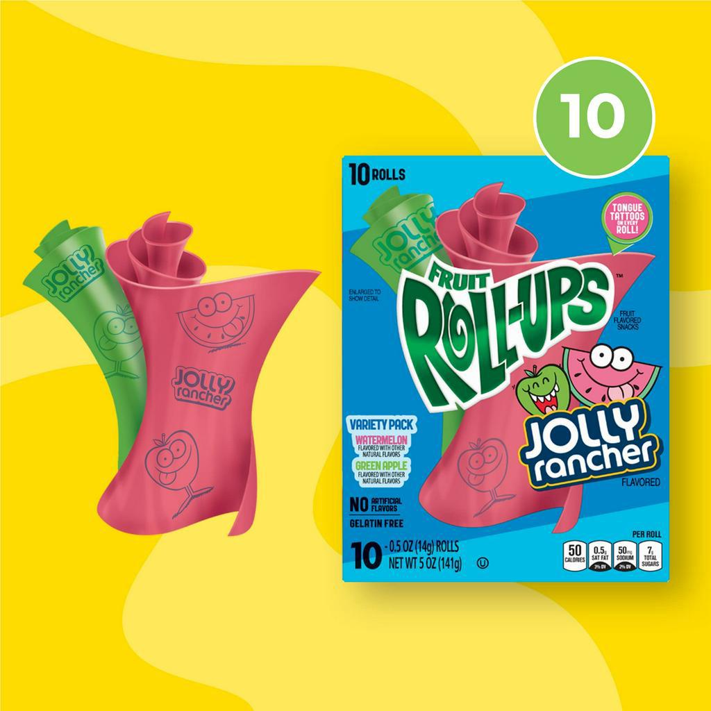 

Pasti Ready Fruit Roll Ups VARIETY PACK IMPORT EDISI JOLLY RANCHER