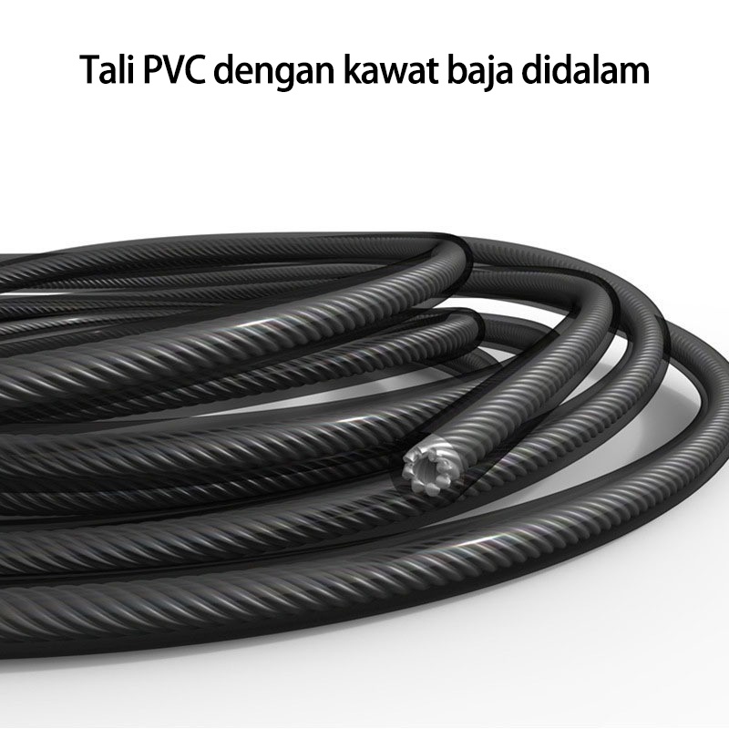 Skipping Rope Lompat Tali  Rope Size 2.9m penurun berat badan/tali lompat fitness bagi pelajar/tali mudah disesuaikan