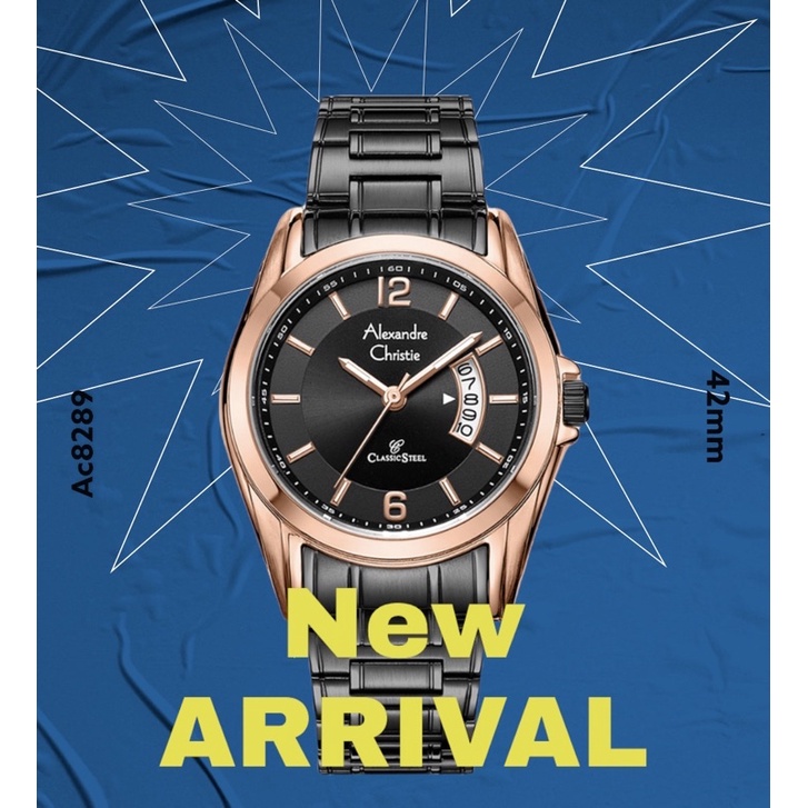 JAM TANGAN PRIA ALEXANDRE CHRISTIE 8289
