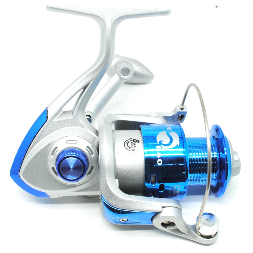 Debao CS3000 Fishing Spinning Reel 8 Ball Bearing / Reel Pancing - Biru