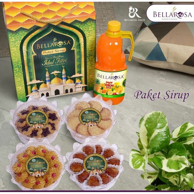 

Bellarosa sirup || paket kue kering