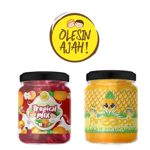 

SALE Selai Tropical Mix + Pineapple - OlesinAjah - Homemade