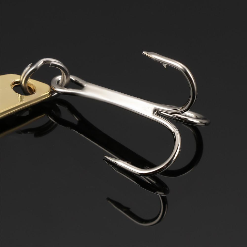 Suyo Umpan Pancing7 /10 /12 /14/18g Trout Pike Aksesoris Pancing Treble Hook