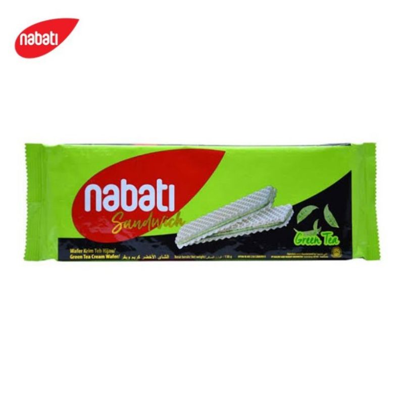 RICHEESE NABATI SANDWICH GREEN TEA 145GR 200 pcs