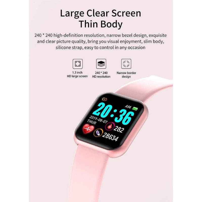 COD New elektronik OTHENTEEYK Jam tangan Dennos Y68 Smart watch/VAPOOR KALIBURNN Gk2 D20 Tahan Air IP68/VAPEE VOOD POOODS CALIBURNNN Ak2 Monitor vap Denyut Jantung