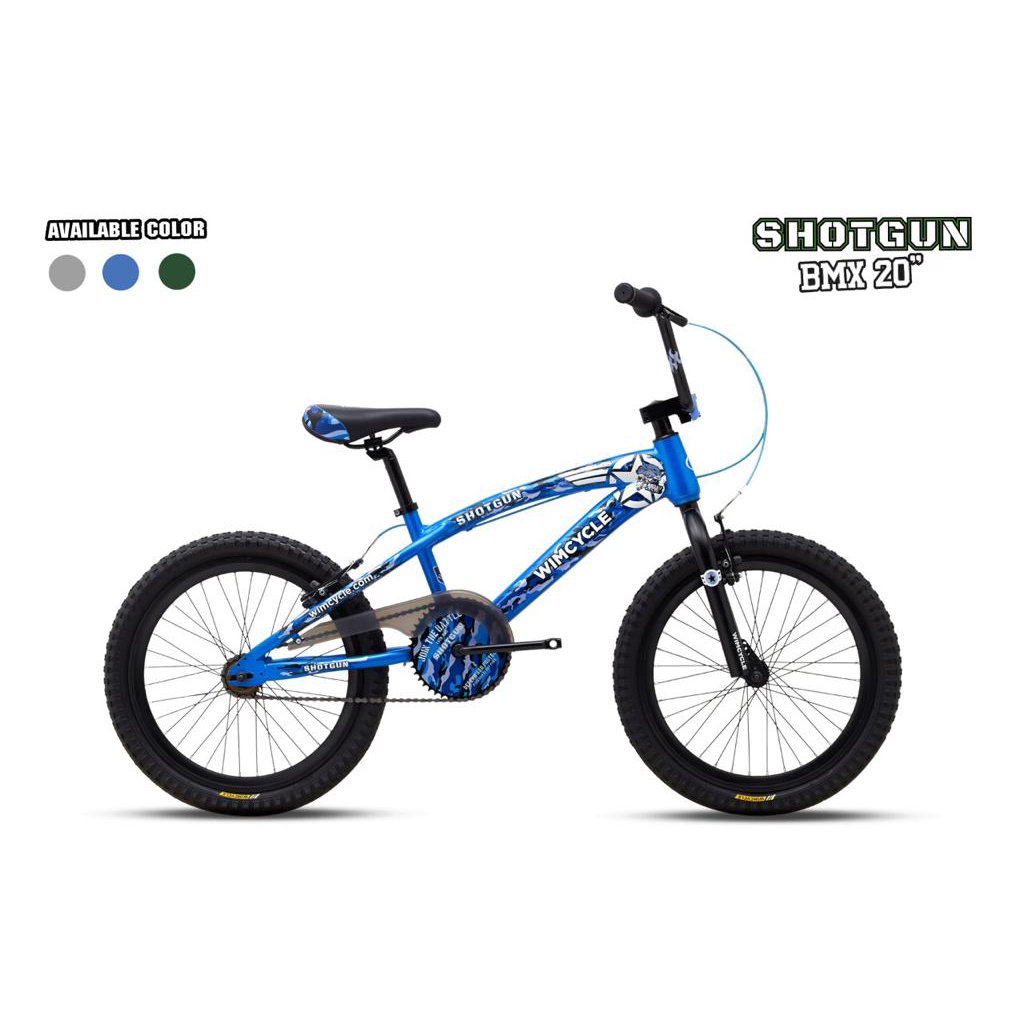 SEPEDA BMX 20 WIM CYCLE SHOT GUN