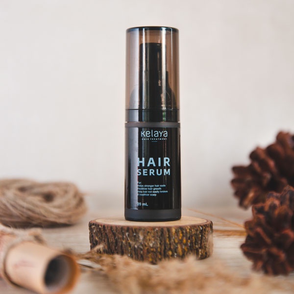 KELAYA HAIR TREATMENT SHAMPOO SOLUSI RAMBUT RONTOK & KEBOTAKAN 250ML-1 Hair Serum