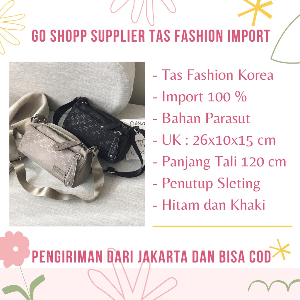 Tas Fashion Wanita Import Terbaru - Tas Selempang Wanita Import Korea - Tas Slempang Wanita Import - Tas Bahu Wanita Import - Tas Import Terbaru Kekinian - Tas Import Batam - Tas Sling Bag Wanita Import [TG03]