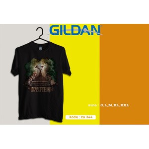 kaos led zeppelin,kaos musik band original gildan softstyle