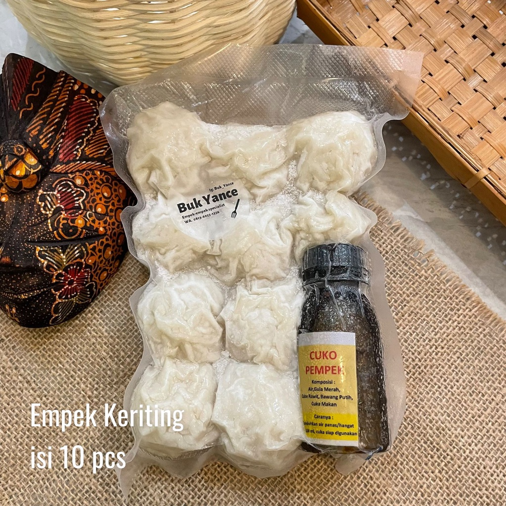 

Pempek Keriting ( isi 10 pcs per pac )